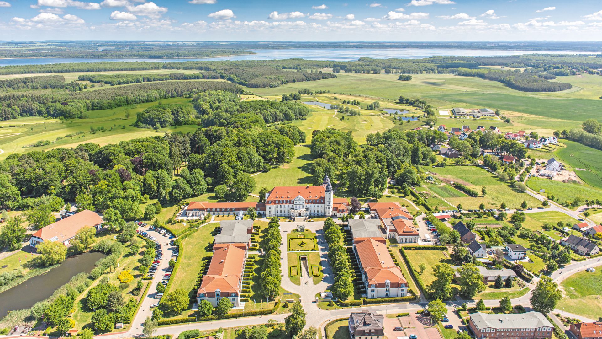Aus der Sicht des Vogels: Golf Fleesensee