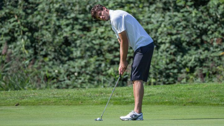 Talentierter Golfer Tobias Strobl
