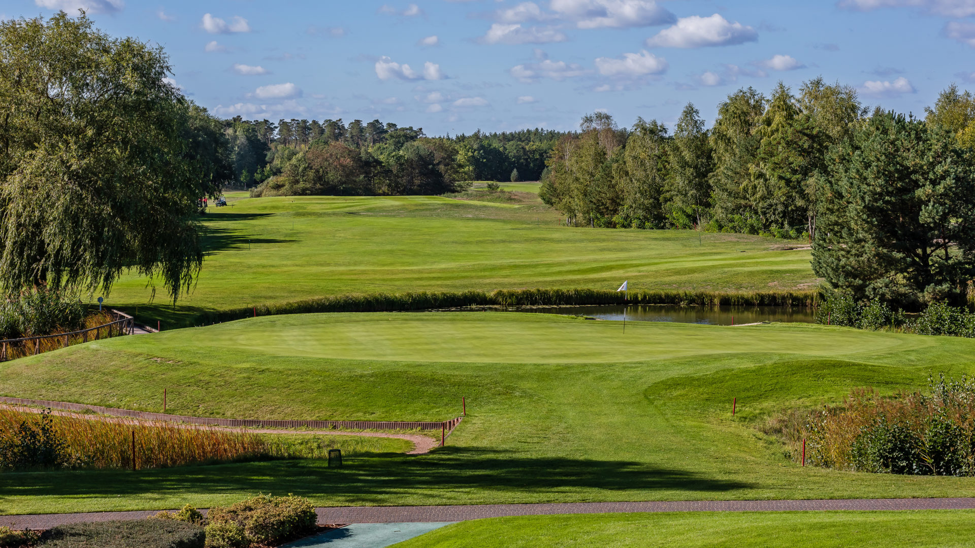 GolfResort Semlin: Das 18. Grün