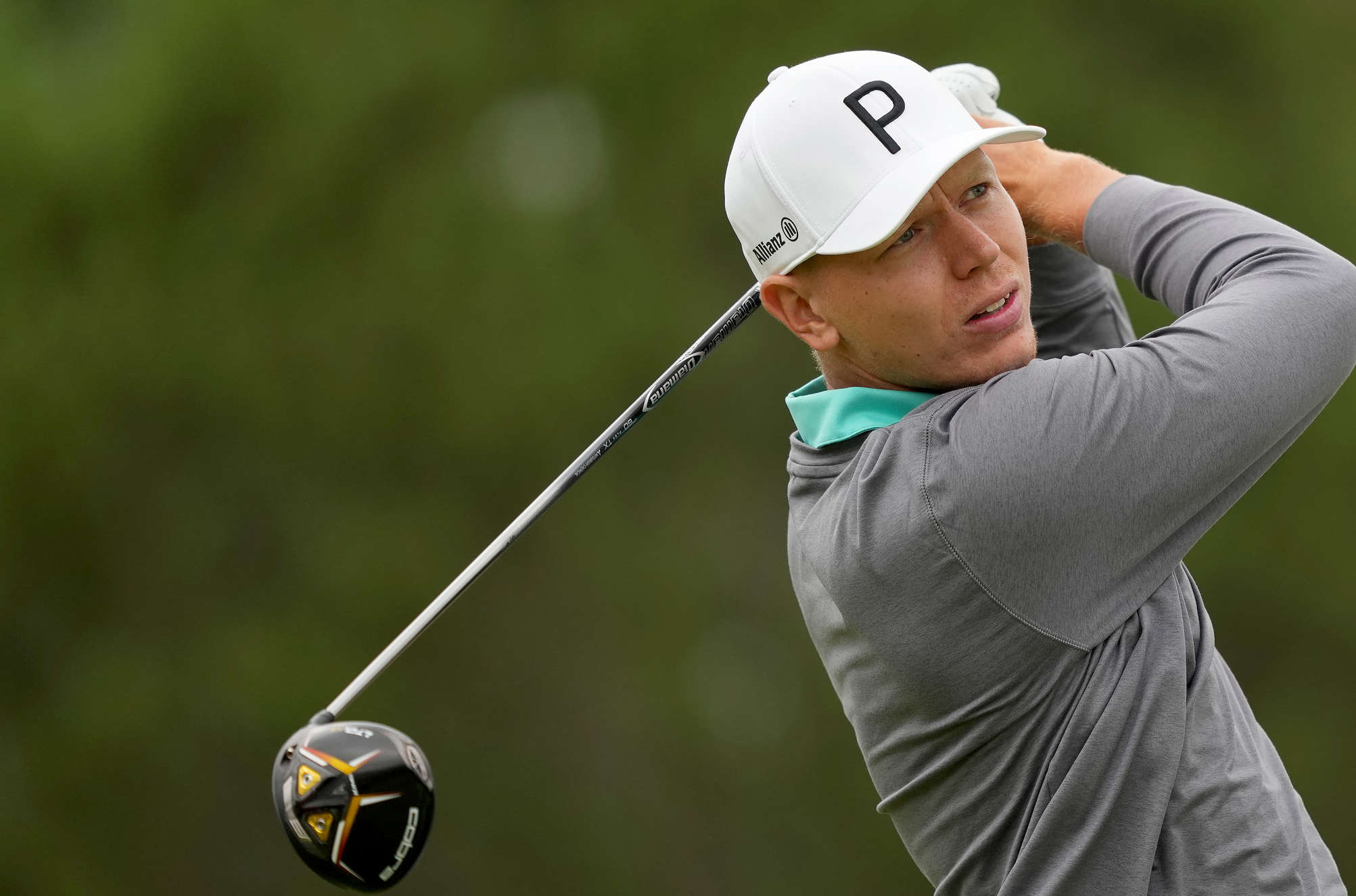 ANTONIO, TEXAS - tour news MARCH 31: Matti Schmid of Germany plays his shot from the fourth tee during the continuation of the first round of the Valero Texas Open at TPC San Antonio on March 31, 2023 in San Antonio, Texas. (Photo by Alex Bierens de Haan/Getty Images)